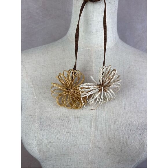 Vintage 1960s Fine Straw Hat Adolfo II of New York - Picture 6 of 9